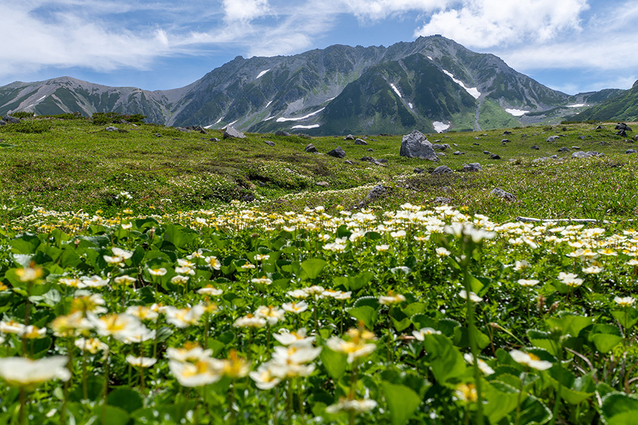 日本三大霊山の一つ，立山