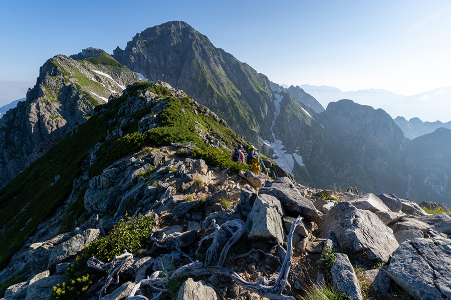 前剱から剱岳本峰 11 mm, F8