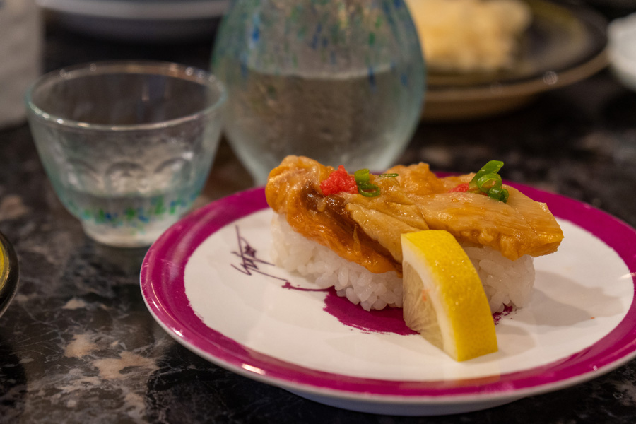 ホヤの握りも美味しいよ！