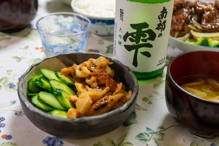 うちでもホヤで一杯
