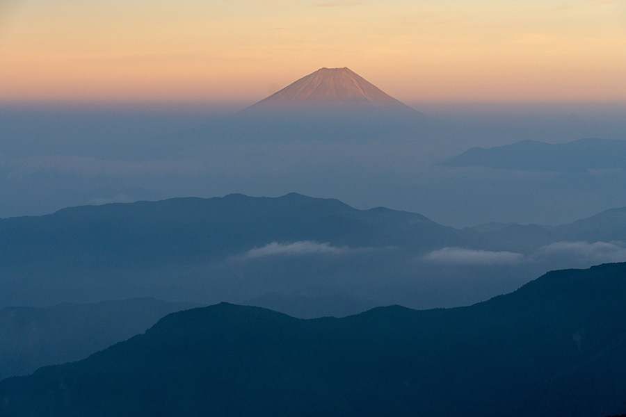 富士山アーベントロート