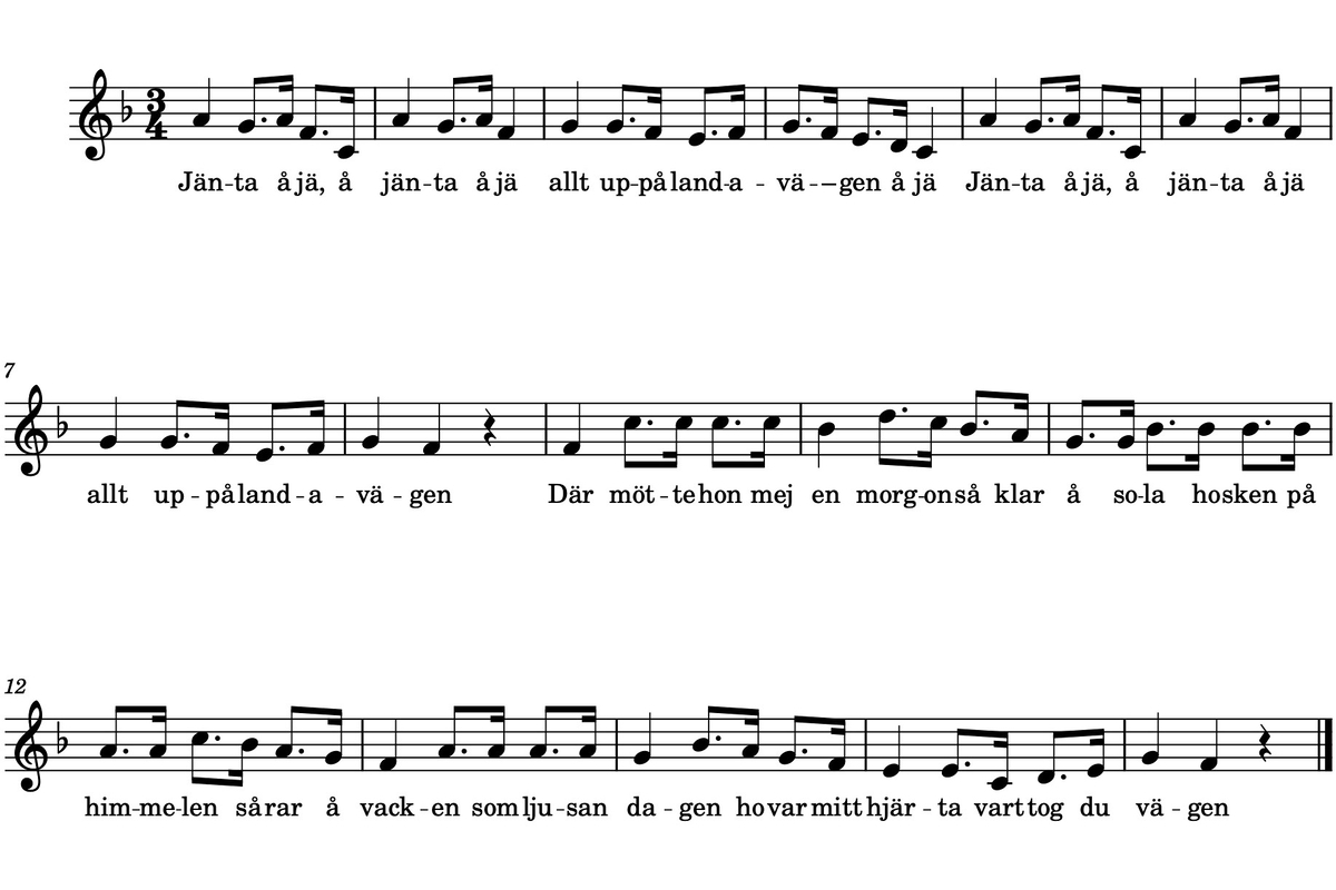 Jänta å jä