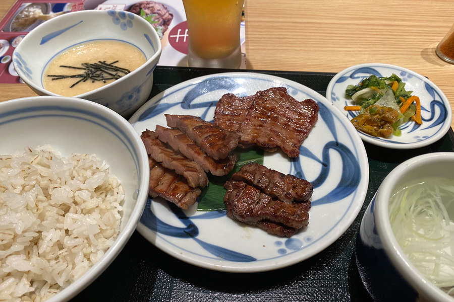 仙台の牛タン