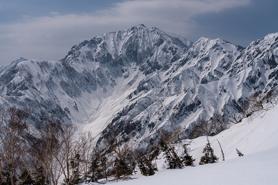 鹿島槍の双耳峰