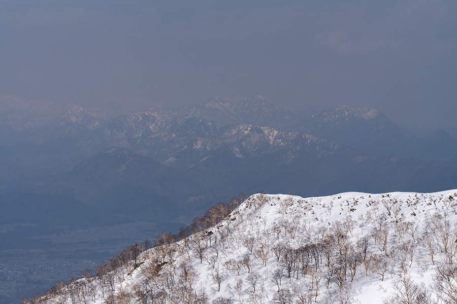 火打山，妙高山方面