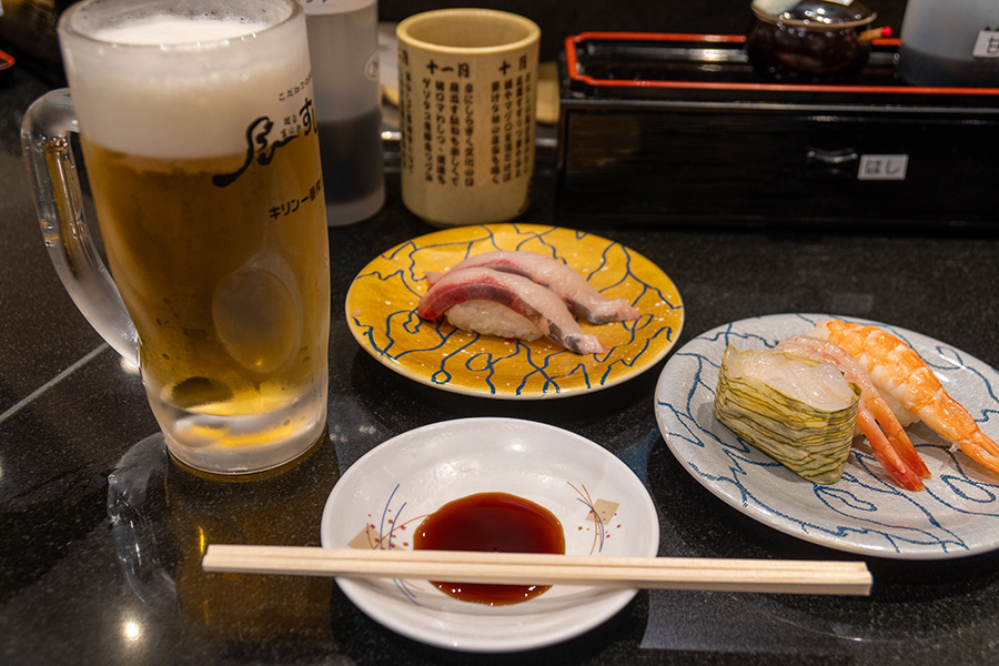 すし玉さんにて