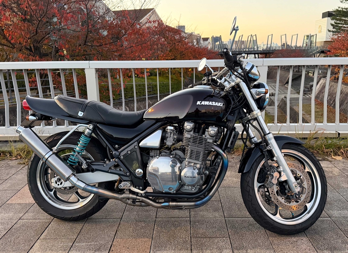 ゼファー1100のマフラーをいろいろ比較 - BMW R80とゼファー1100と