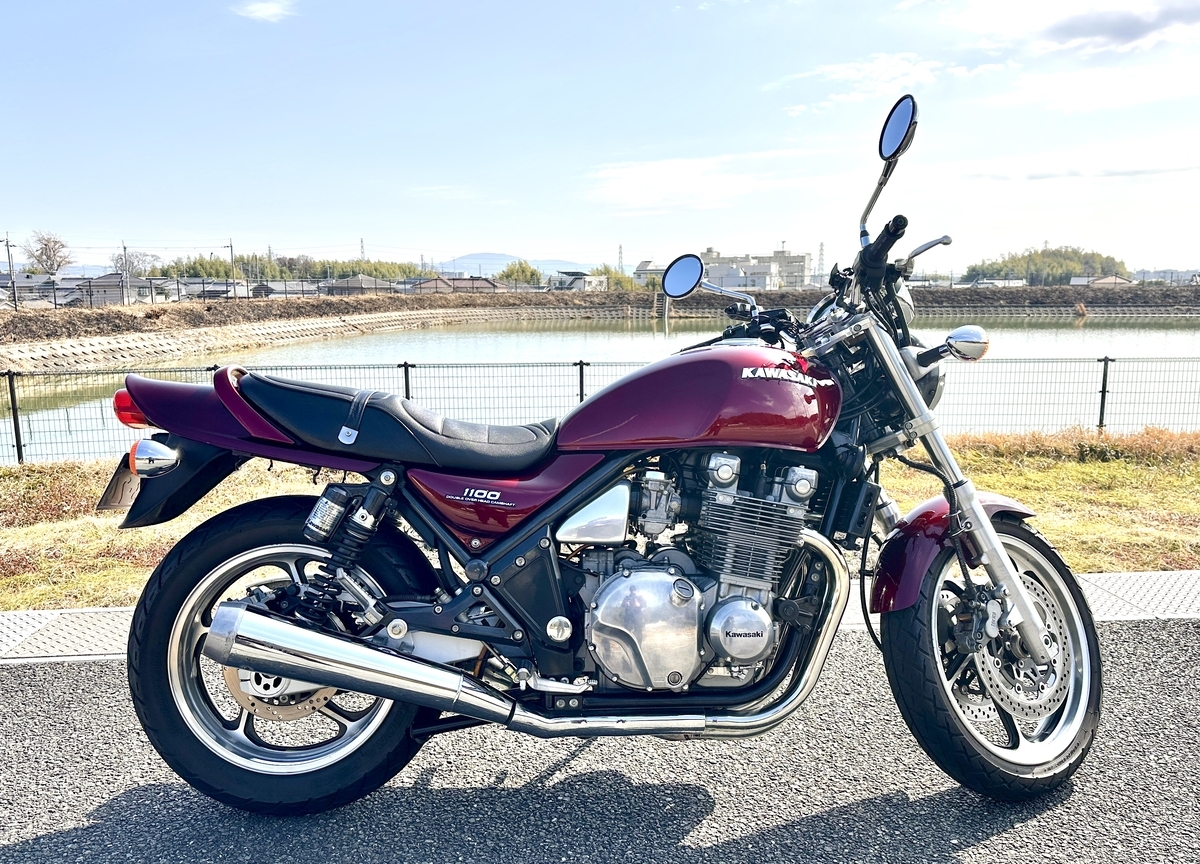 ゼファー1100のマフラーをいろいろ比較 - BMW R80とゼファー1100と