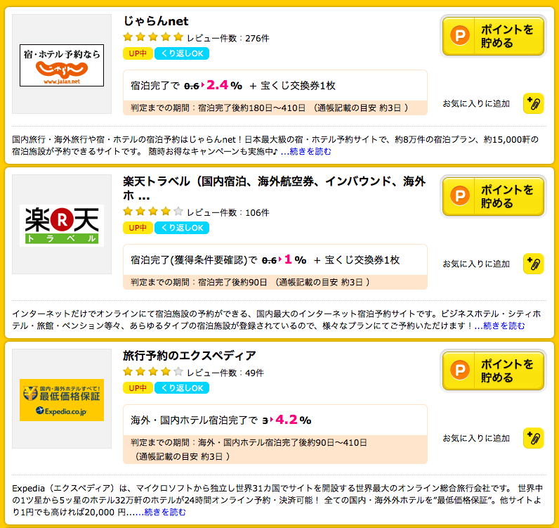 f:id:superflyer2015:20160618185851p:plain ハピタスの使い方