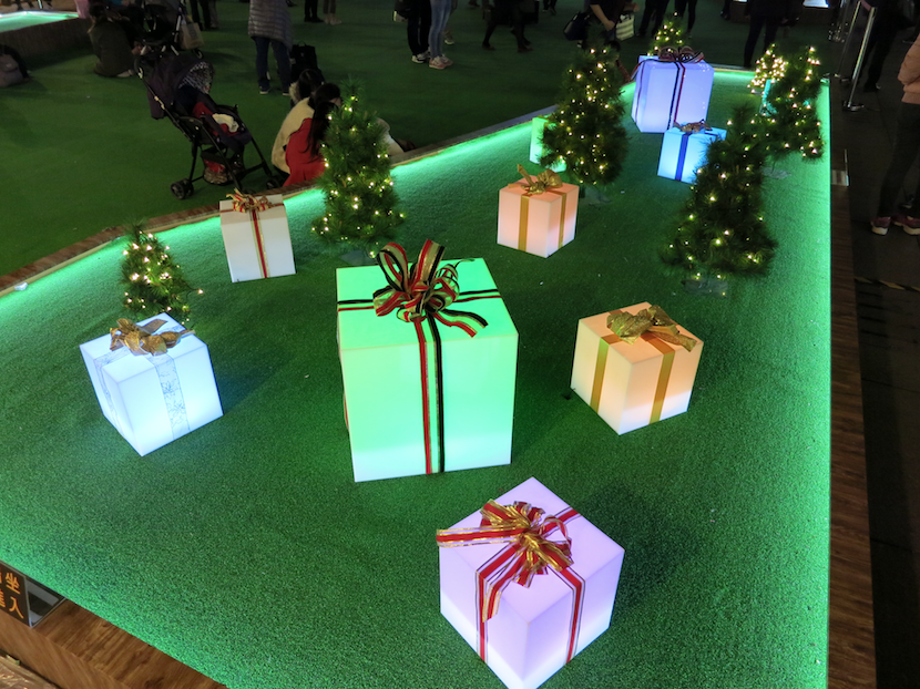 台北101のクリスマスイルミネーション