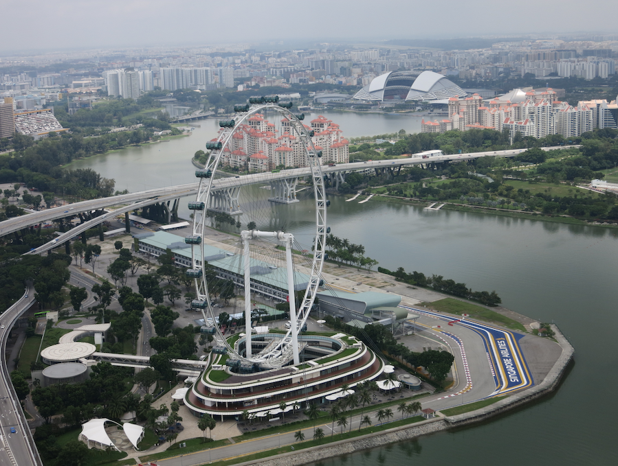 シンガポールのマリーナベイエリア