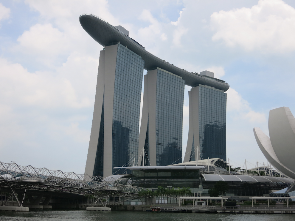 シンガポールのマリーナベイエリア