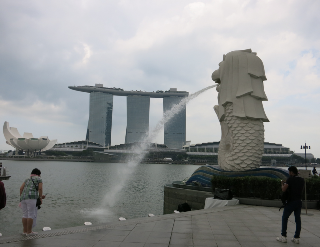 シンガポールのマリーナベイエリア