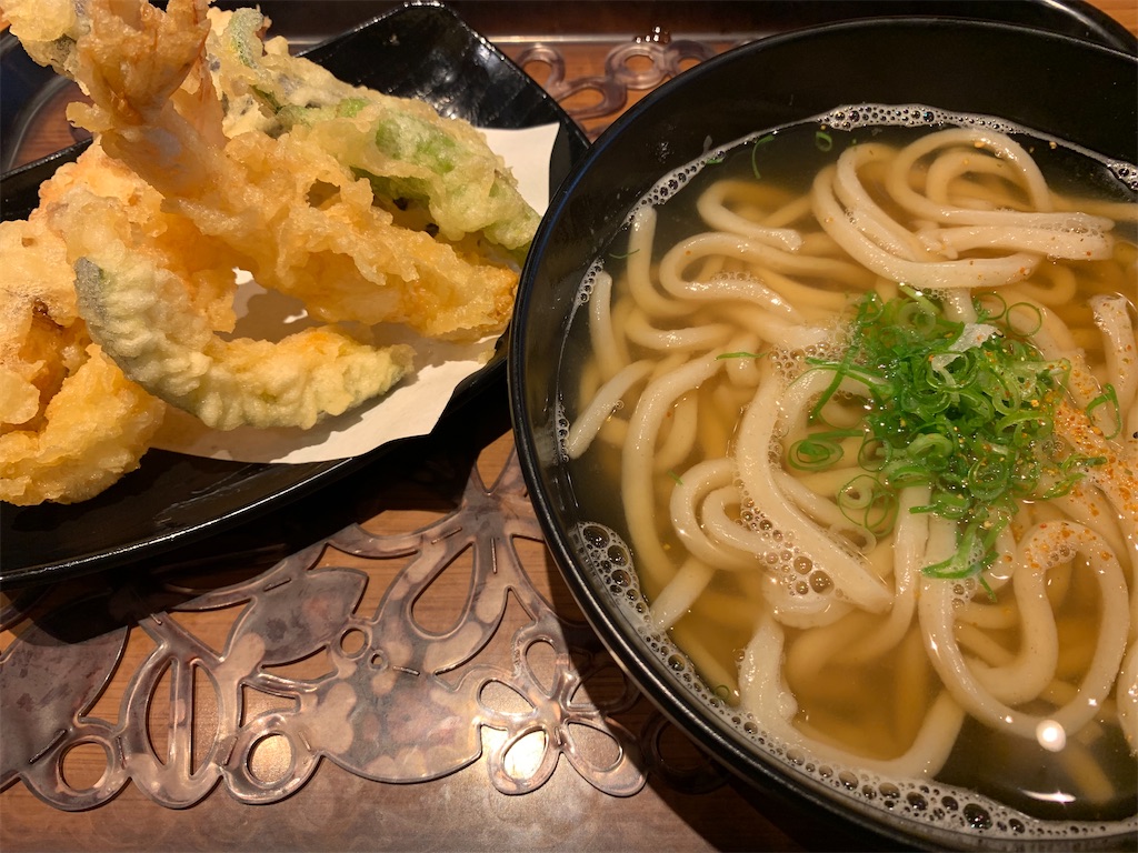 天ぷらうどん およべ 新グルペットなクマーマン