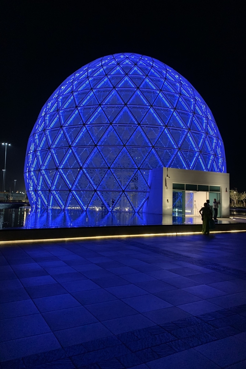 シェイク・ザーイド・モスクの入り口