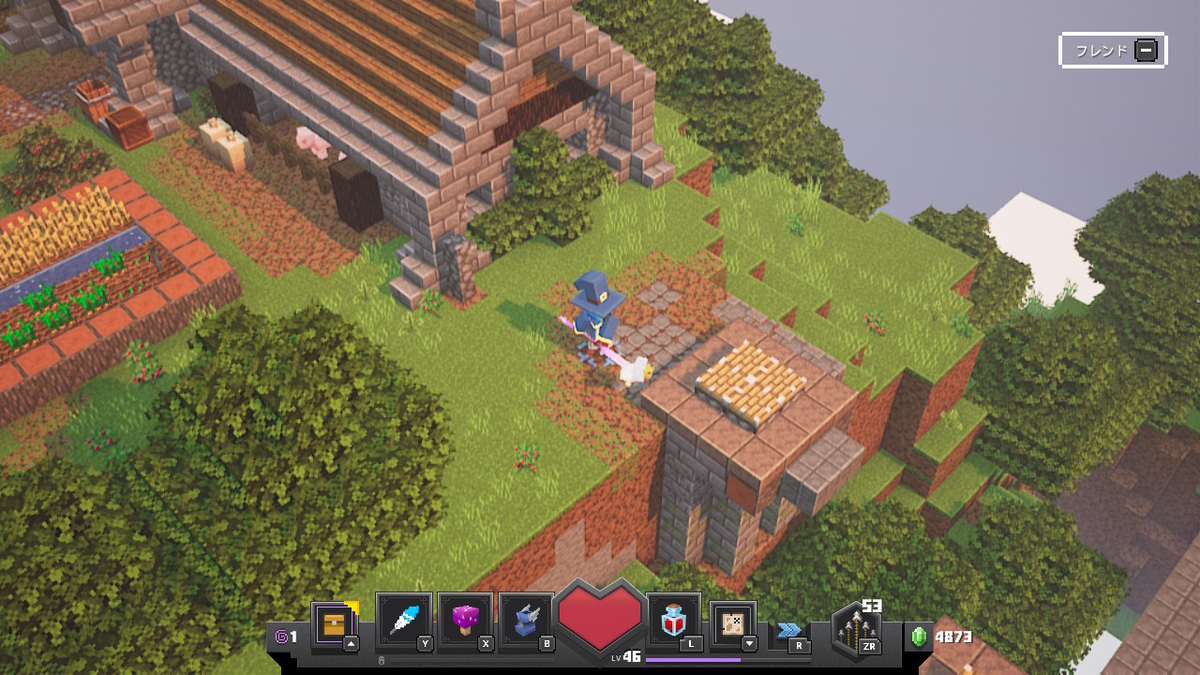 マイダン ルーン文字を全部集めて 隠しミッション に挑戦 Minecraftdungeons 10 すろーのマイクラ日記