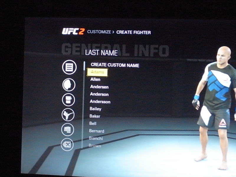 Ea Sports Ufc2 キャラメイク等 細かい部分の紹介 栄養満点 下町拳蹴会
