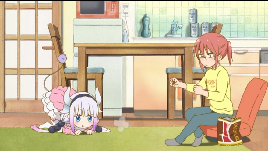メイドラゴン２話 カンナちゃんが可愛い画像集 Surume Reflection