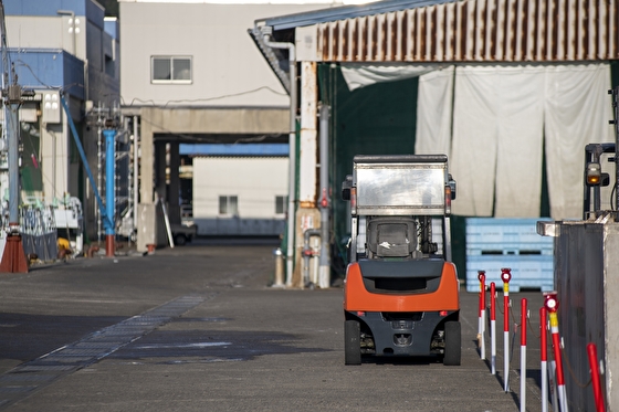 湾岸でのユニオンワーク　フォークリフトの仕事