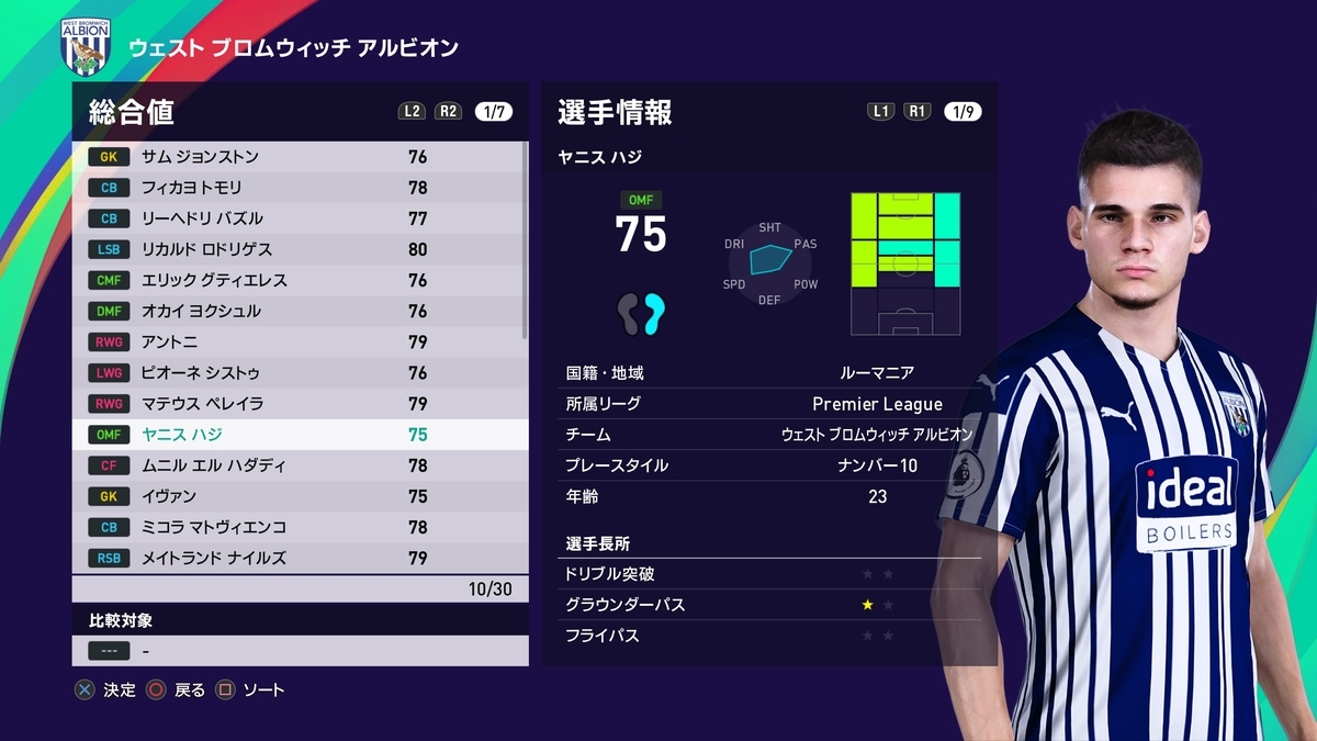 ウイイレ21 Wba マスターリーグ8 Susataのブログ
