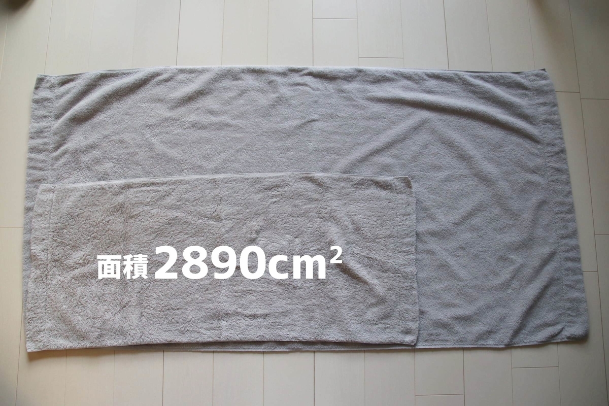 フェイスタオルサイズ