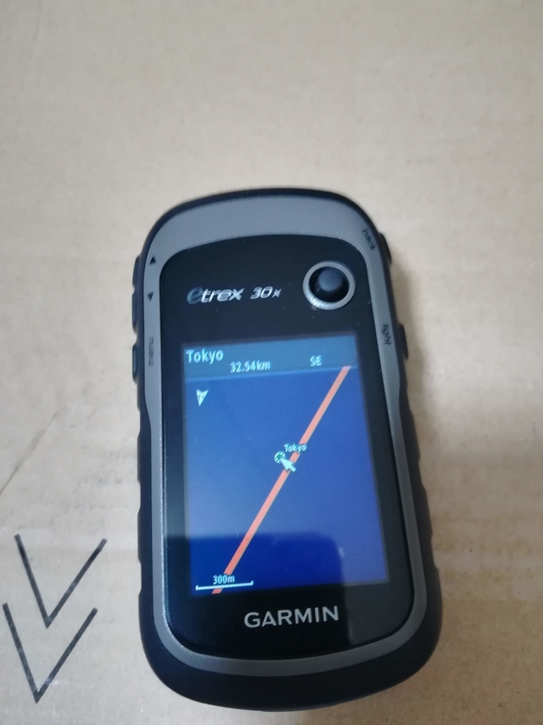 ガーミン eTrex32x 英語版日本語化&日本地図入り SD付属（地図2種）