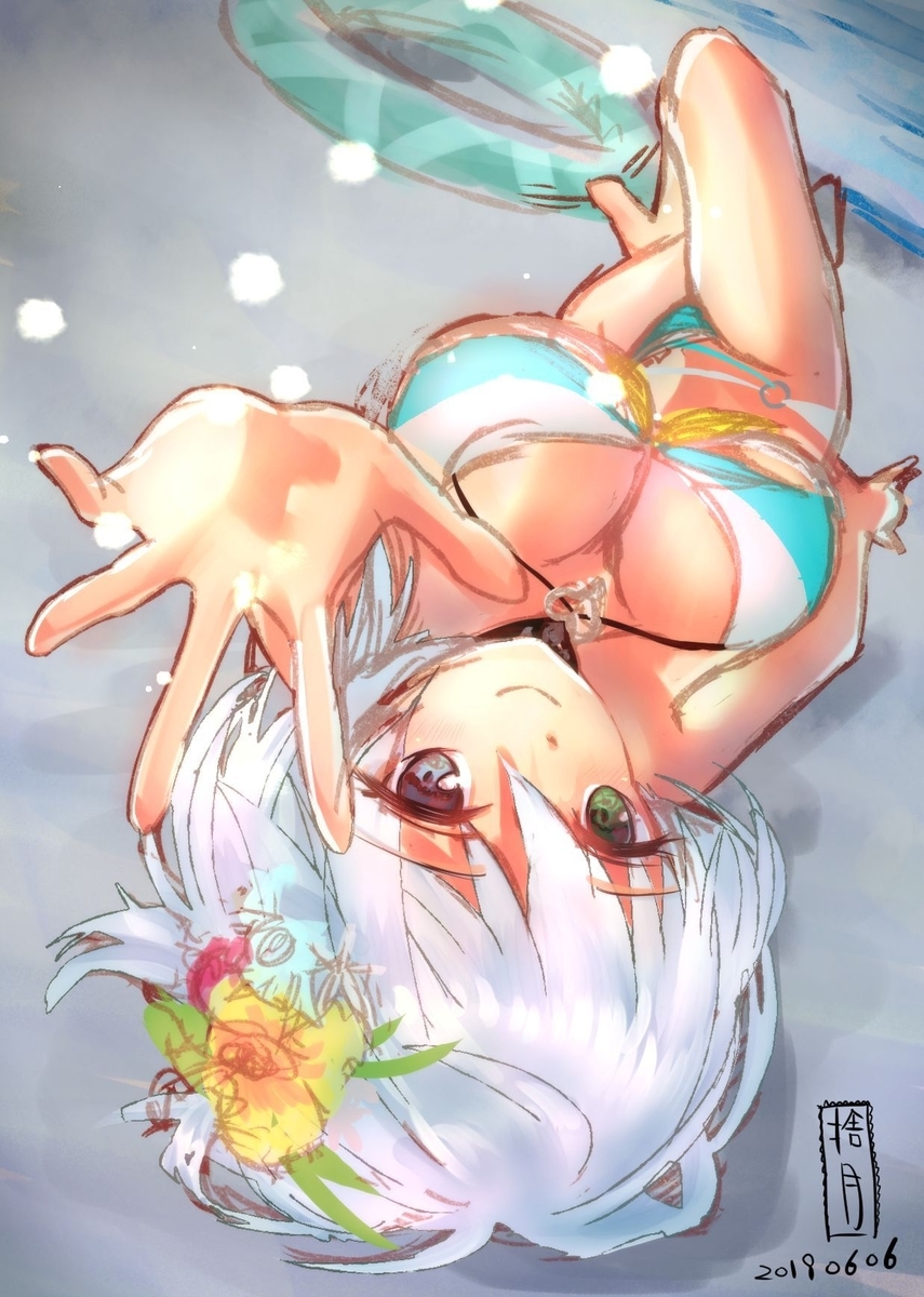 画力変化ビフォーアフター 幻叢少女 イラスト初心者のお絵描き雑記