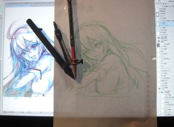 ワンドロ（お絵描き60分一本勝負）