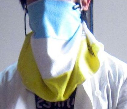 f:id:sutetuki:20200408202043j:plain マスク代わりのタオル