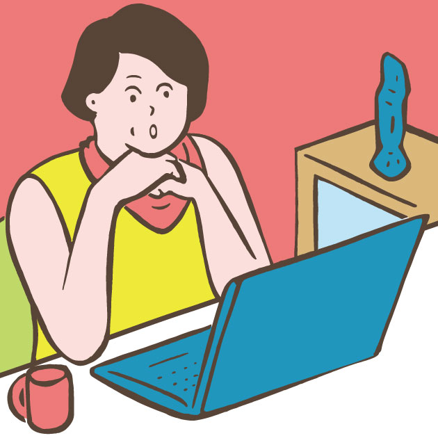 不動産売却についてネットで調べるイメージ