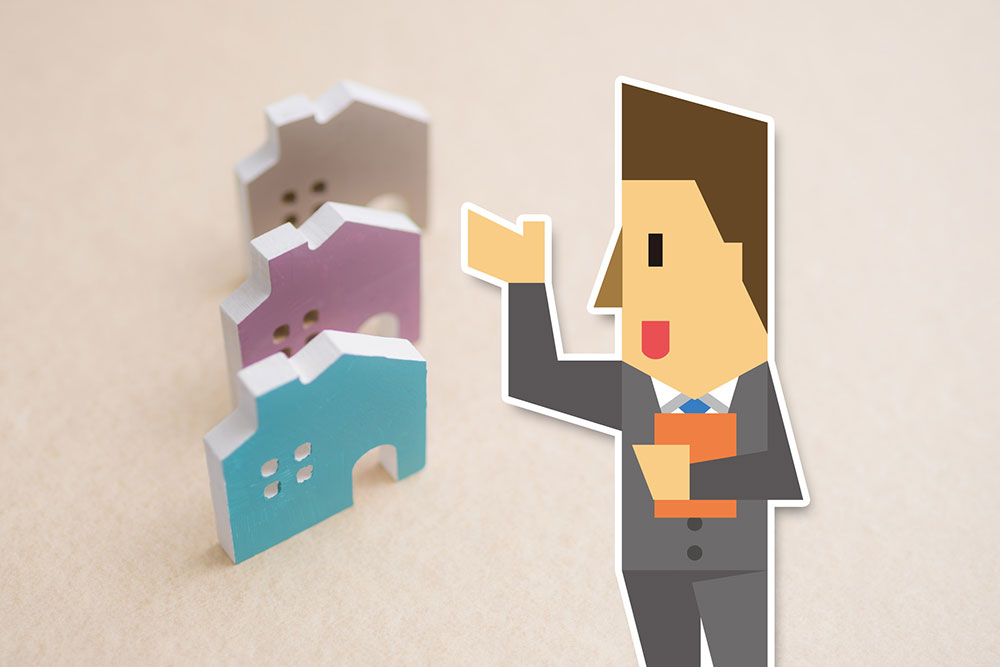 空き家の媒介を依頼する仲介会社選びのイメージ