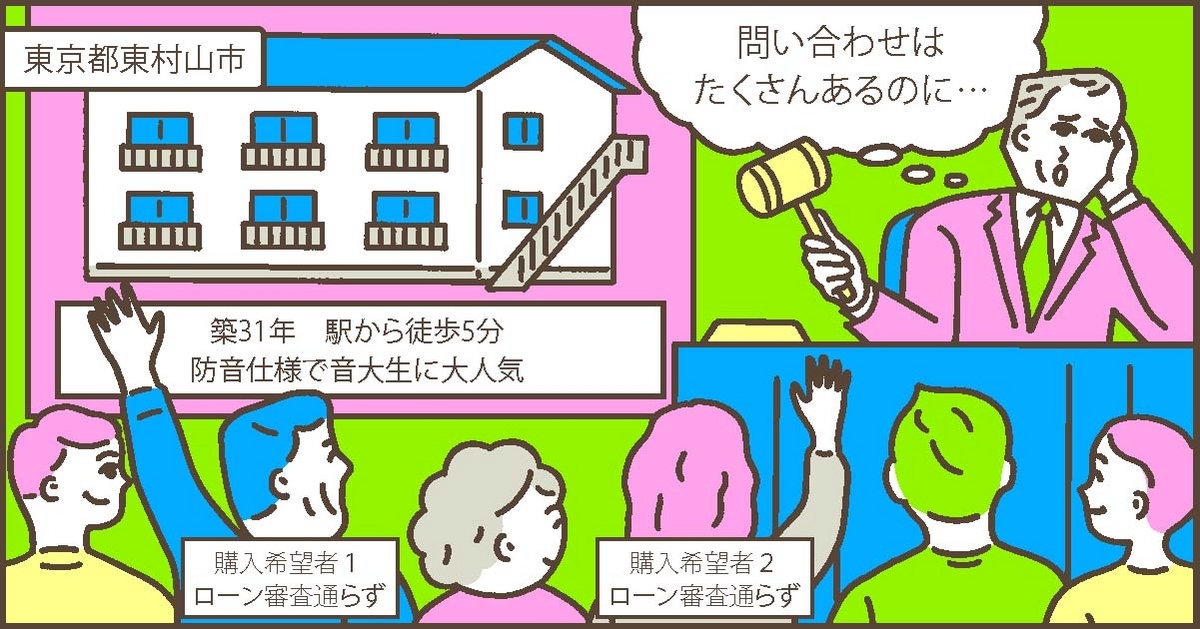東京都東村山市 Hさん(50代)/築31年のアパートに問い合わせ殺到!しかし購入希望者のローン審査が厳しく、法人への売却を決断