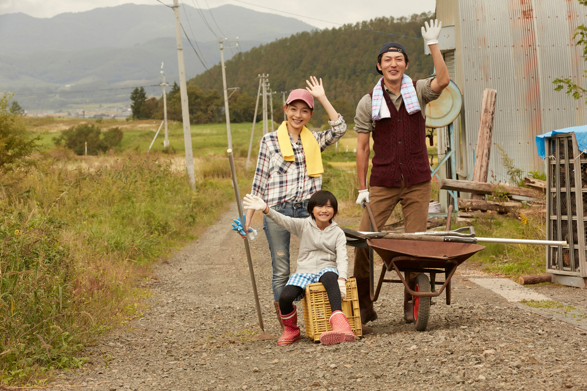 田舎暮らしのイメージ