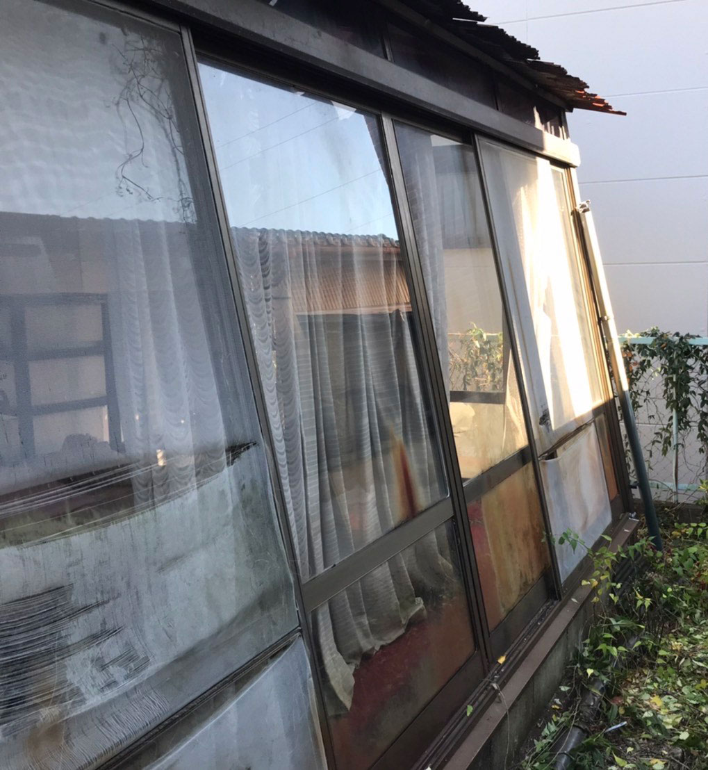 片付けをする前の実家の様子