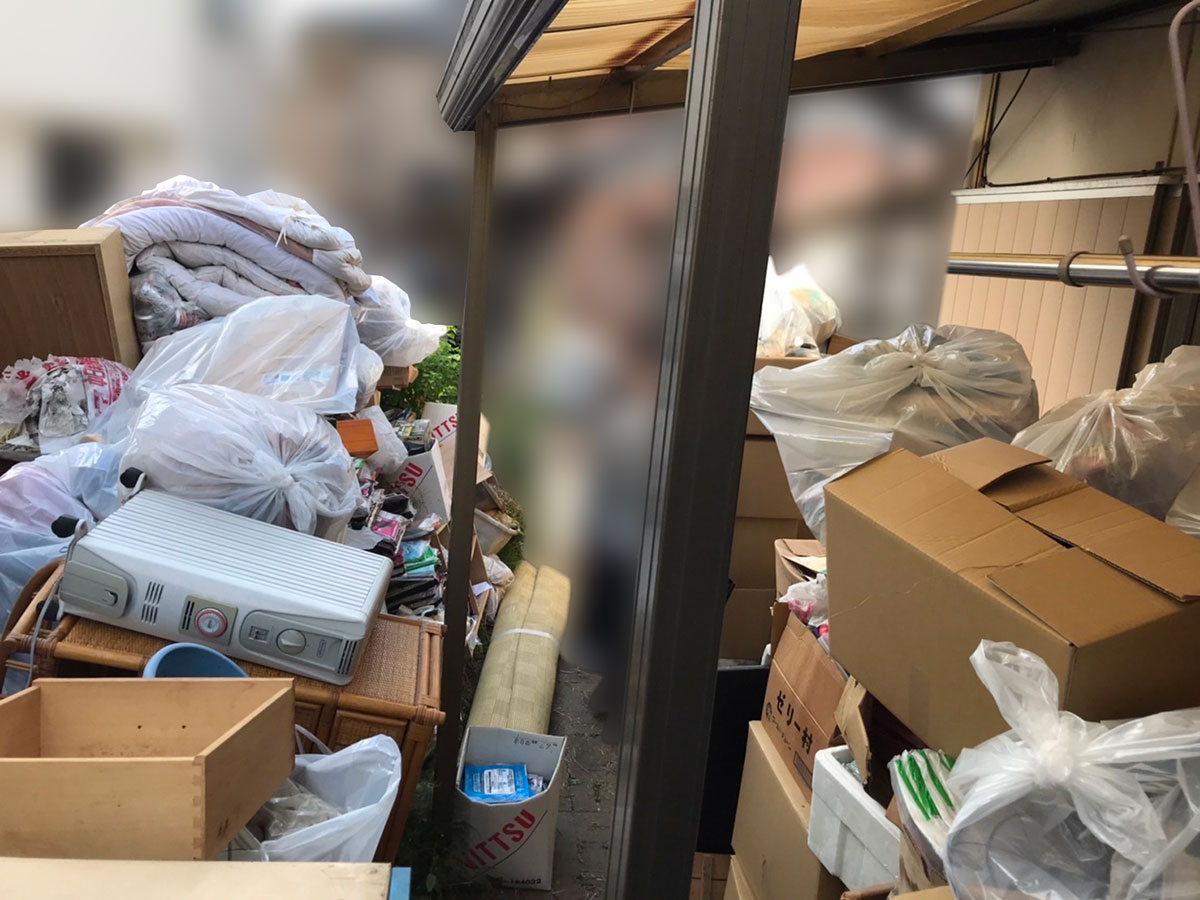 片付けをする前の実家の様子