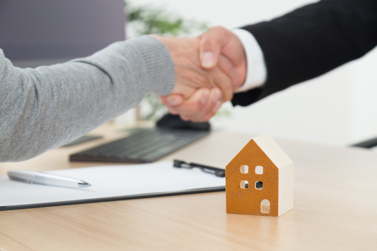 家の成約のイメージ