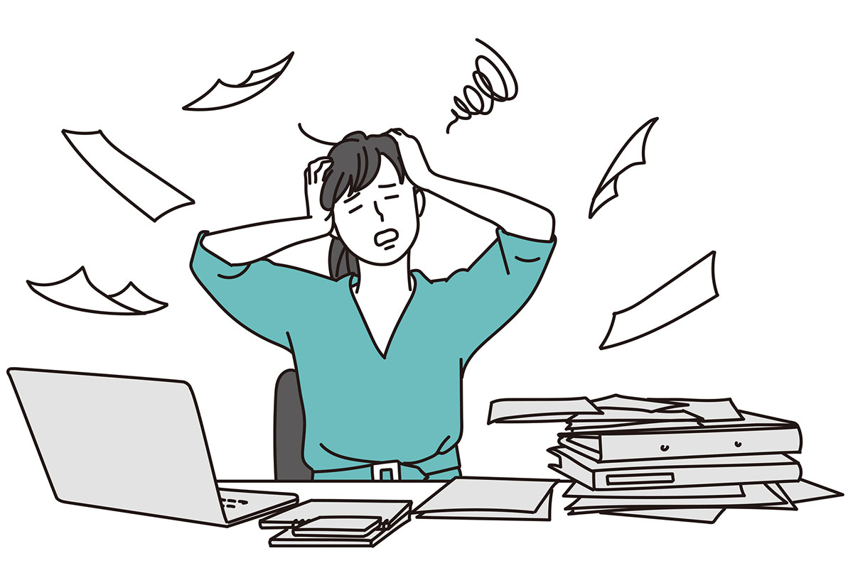 登記申請に必要な書類の作成で悩む人