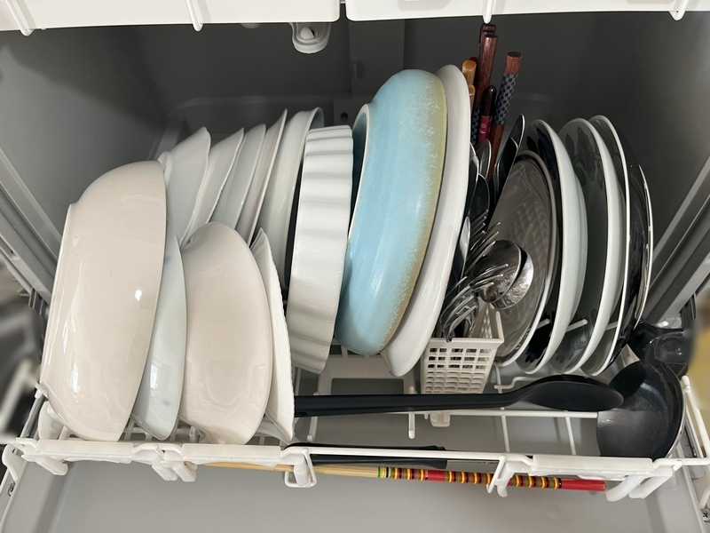 卓上型食洗器に6人分の食器は入るのか？【パナソニックのレギュラー
