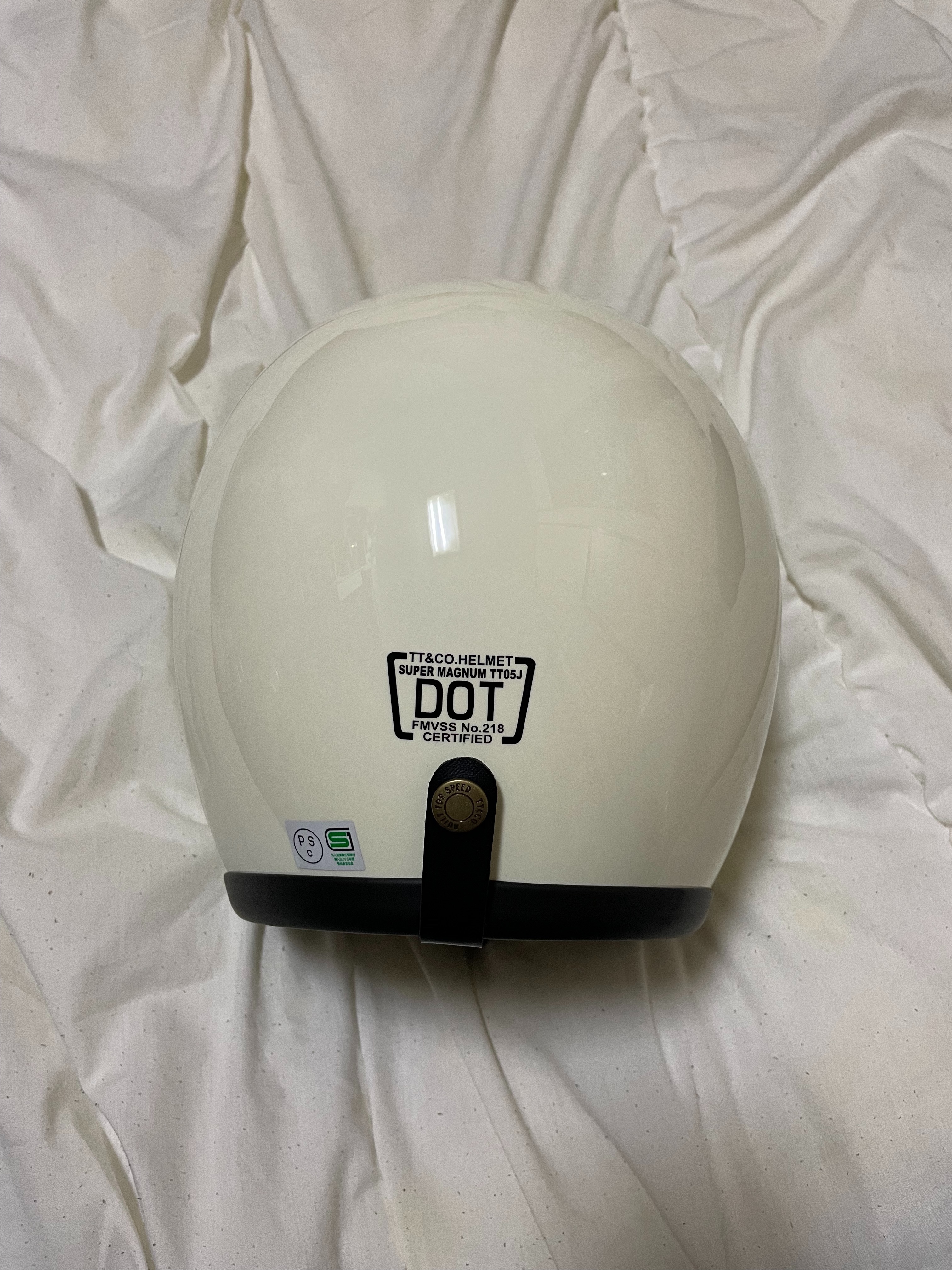 TT&Co. SUPER MAGNUM TT05Jジェットヘルメット アイボリー TT&Co. SUPER MAGNUM TT05Jジェットヘルメット アイボリー