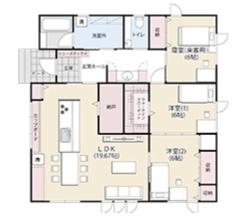 平屋 3LDK