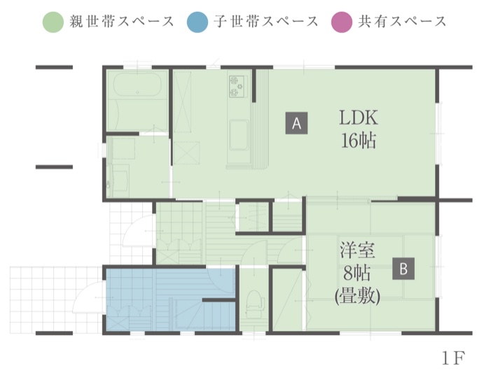 間取り 1階
