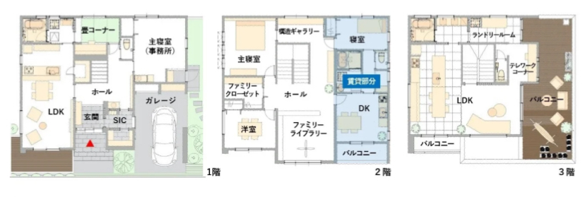 木下工務店　モデルハウス　間取り