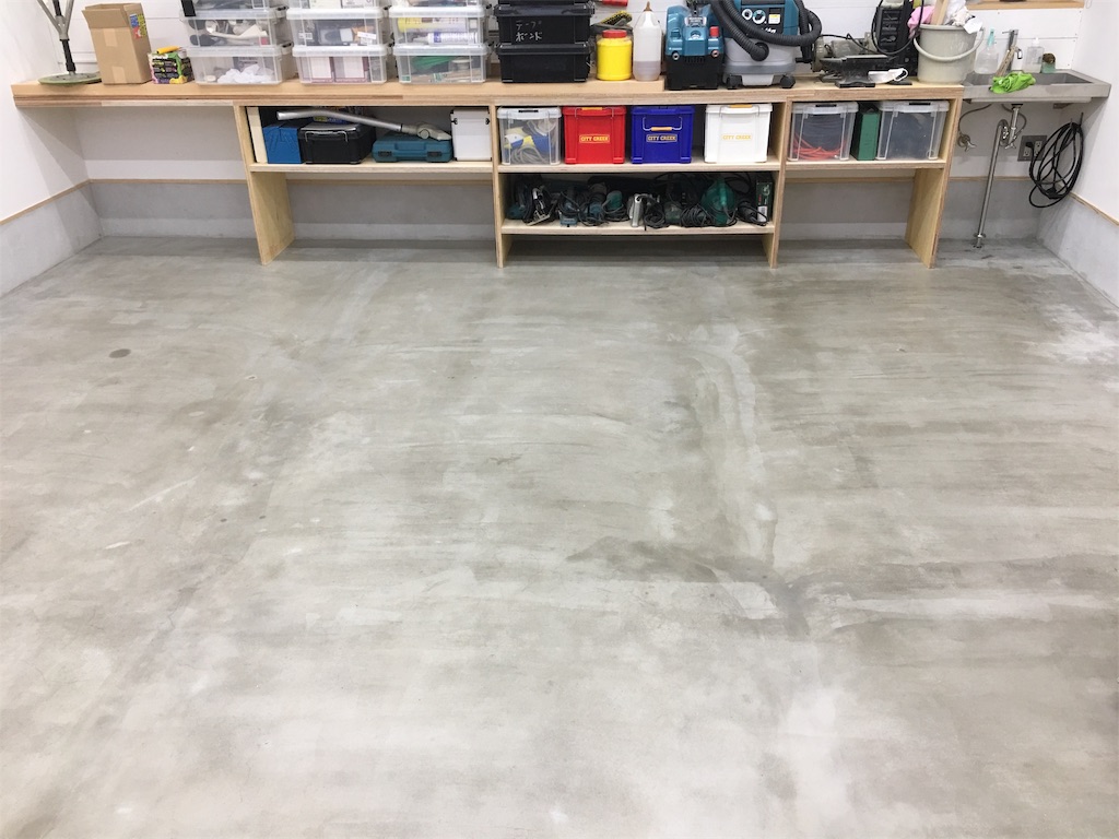モルタル床塗装2回目 Suzukisanchi S Blog