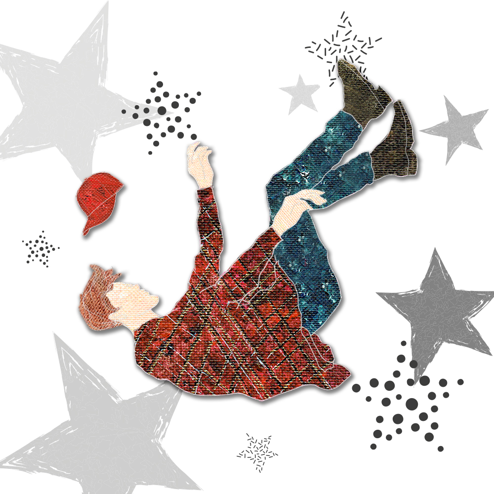 『ライ麦畑でつかまえて(The Catcher in the Rye)』装画アートワーク by suzu-iro