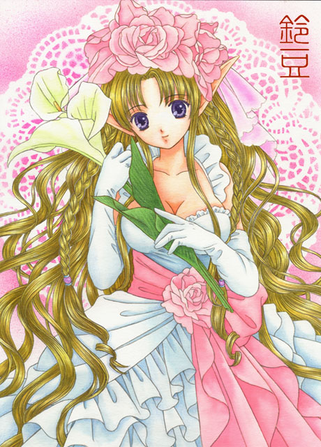 エルフの花嫁のイラスト 鈴豆そうさく日記
