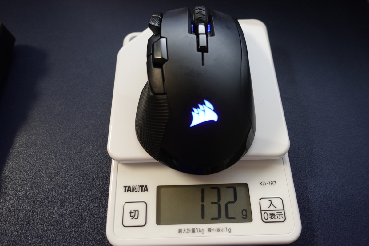Corsair IRONCLAW RGB WIRELESSのレビュー】多ボタンマウスでかぶせ
