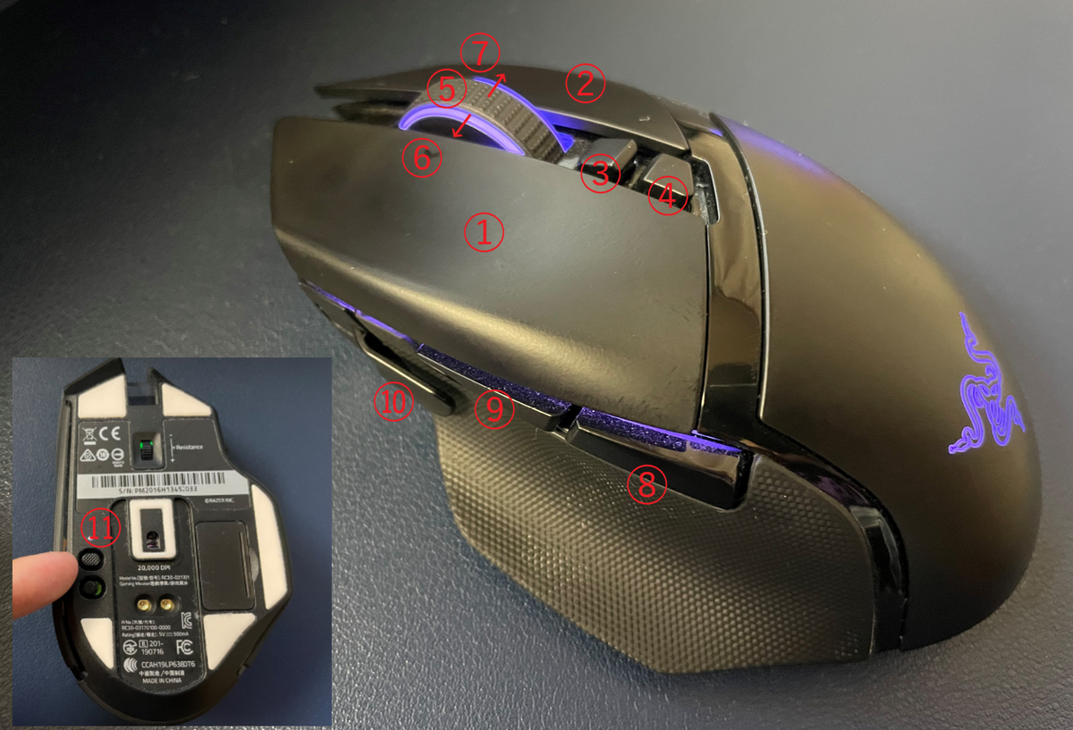 Razer Basilisk Ultimateのレビュー】多ボタンワイヤレス