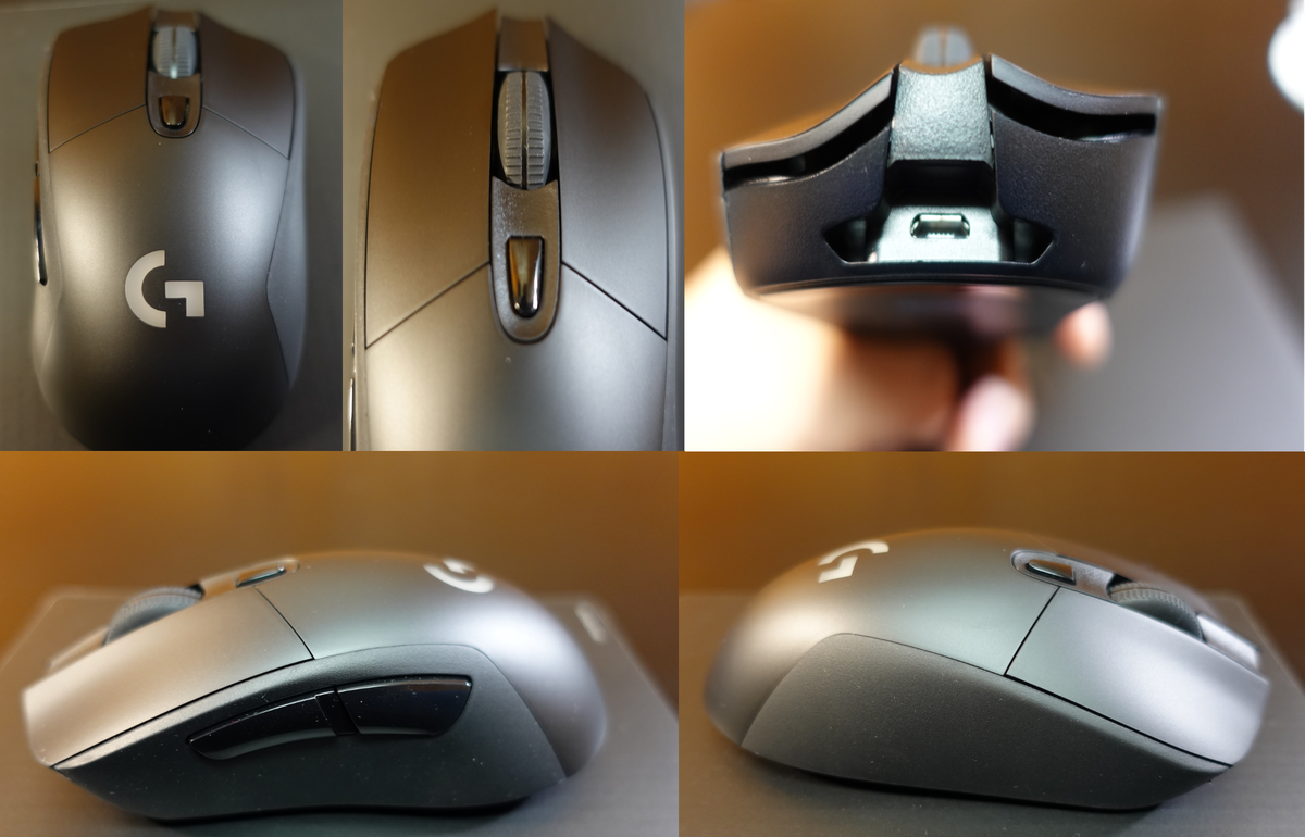 ロジクール g703 g703h サイズ Logicool G G703hのレビュー 握りごごち 
