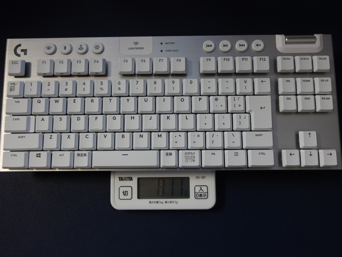 logicool g913 tkl ホワイト茶軸 ロジクール G913 TKL レビュー・ゲーミングに特化したテンキー