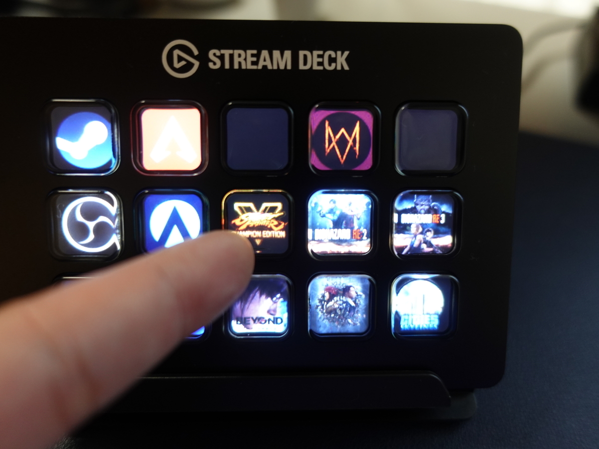 Elgato STREAM DECK 15ボタンのレビュー】ワンタッチで作動する